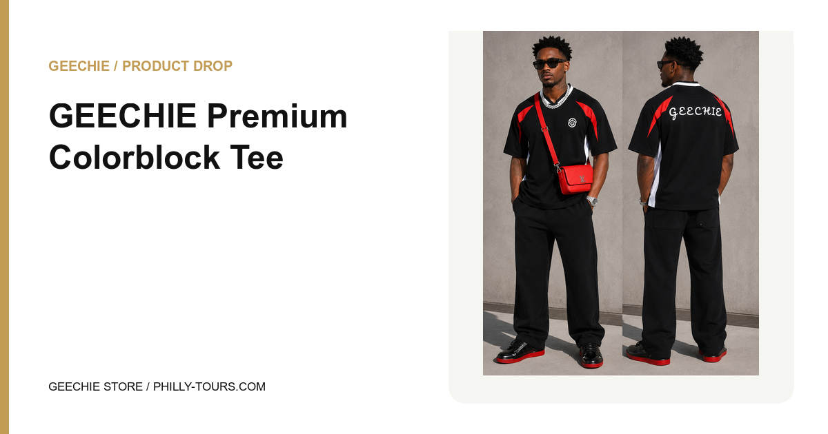 GEECHIE Premium Colorblock Tee