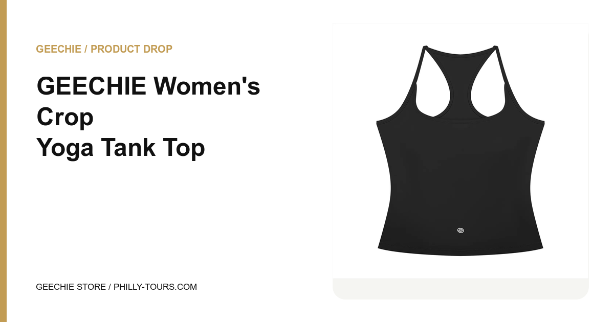 GEECHIE Women's Crop Yoga Tank Top