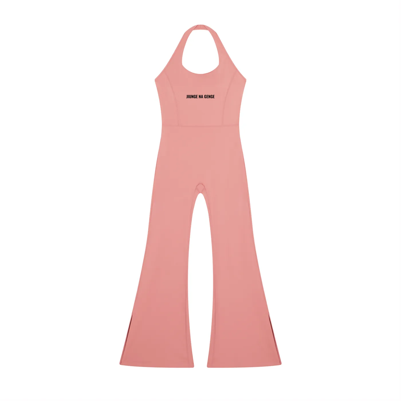 GEECHIE Women’s Halter Flared Jumpsuit
